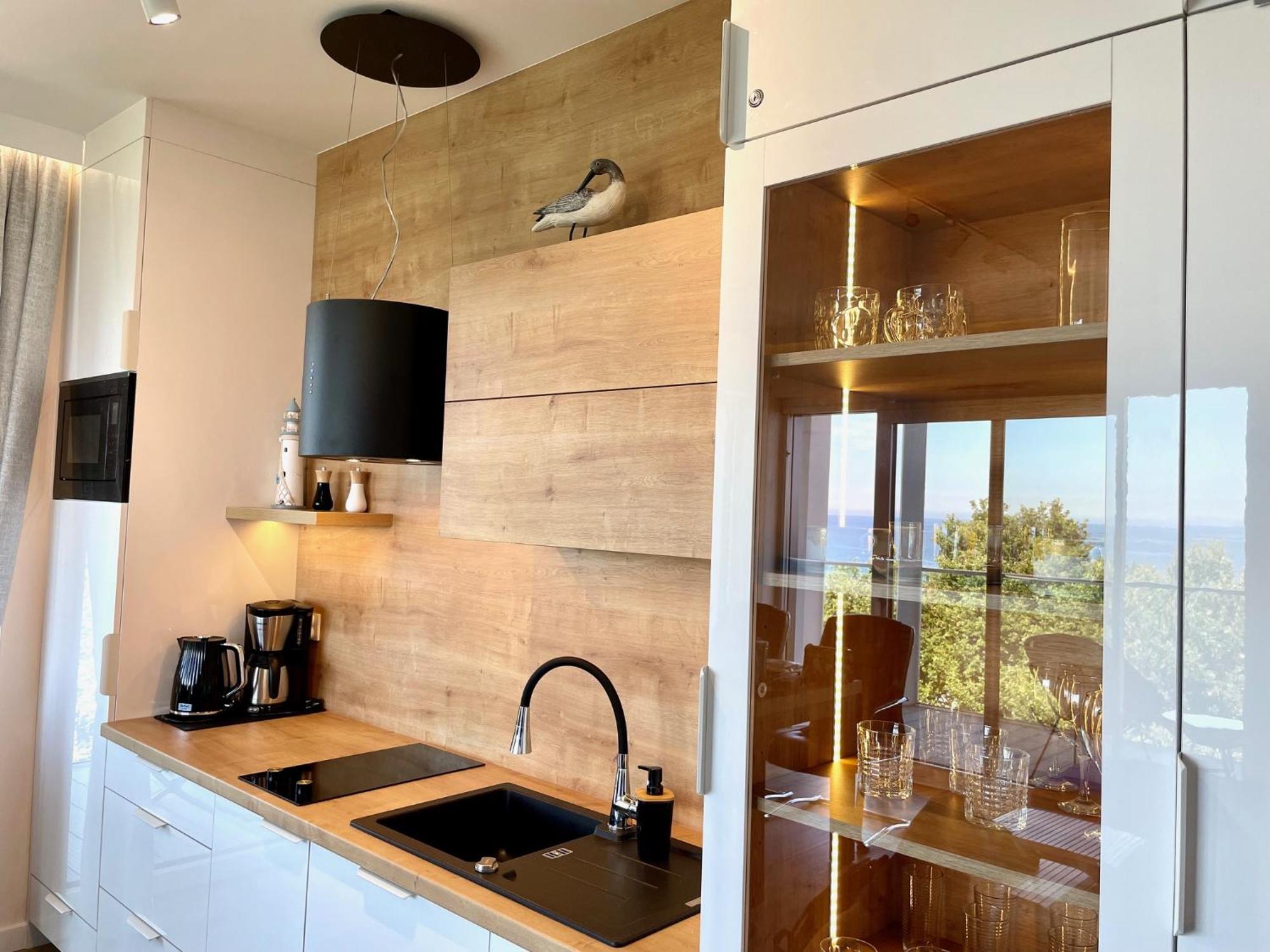 Perlowa Przystan - Apartamenty Komfort Widok Na Morze, Parking เชียโนเซตี ภายนอก รูปภาพ