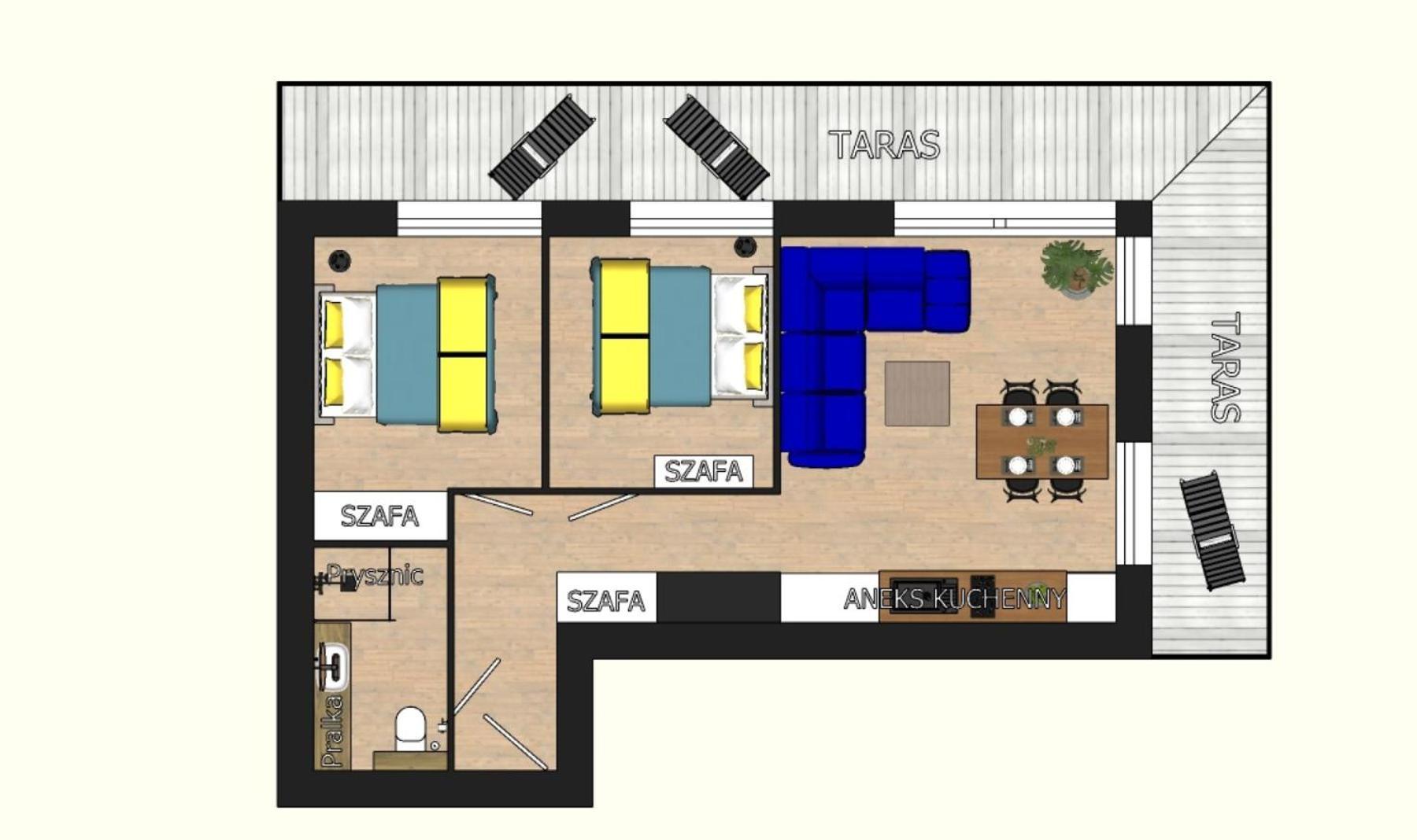 Perlowa Przystan - Apartamenty Komfort Widok Na Morze, Parking เชียโนเซตี ภายนอก รูปภาพ